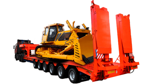 аренда трала для перевозки бульдозера