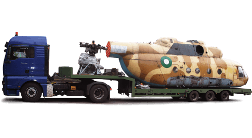 аренда трала для перевозки вертолетов