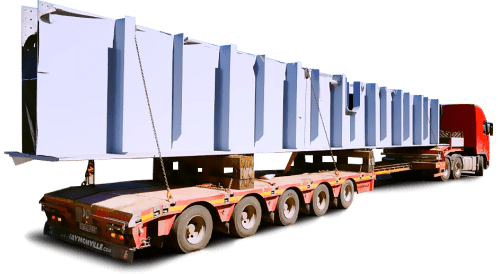 аренда трала для перевозки мостовых балок